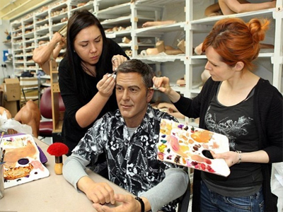 «Ολική επαναφορά» του κέρινου ομοιώματος του Clooney